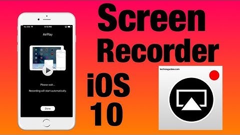 screen recorder ios 10.3.2 no jailbreak