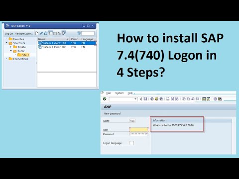 How to Install SAP GUI for Windows with SAP NetWeaver Version 7.4(740) ?