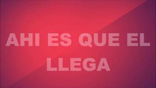 Video thumbnail of "Breidy Moronta - AHI ES QUE EL LLEGA (Oficial Lyrics)"