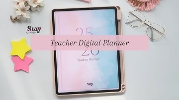 Teacher Digital Planner 2025 - 2026 ✦ A friendly guide to using the teacher sections