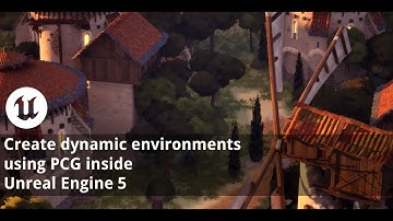 How to create environments using PCG in Unreal Engine 5