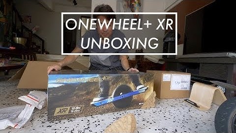 Onewheel+ XR Unboxing and a whole bunch of accessories!