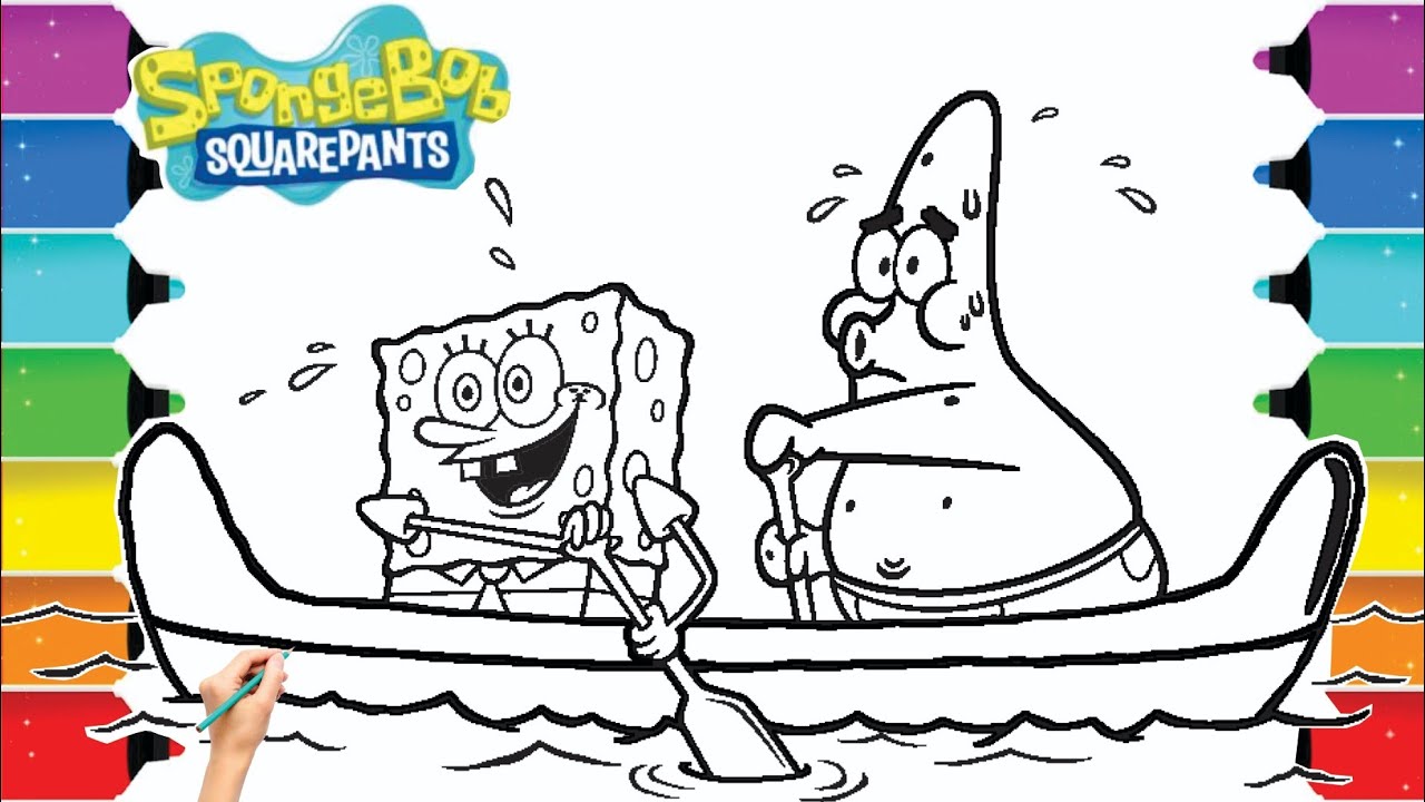 spongebob patrick coloring pages