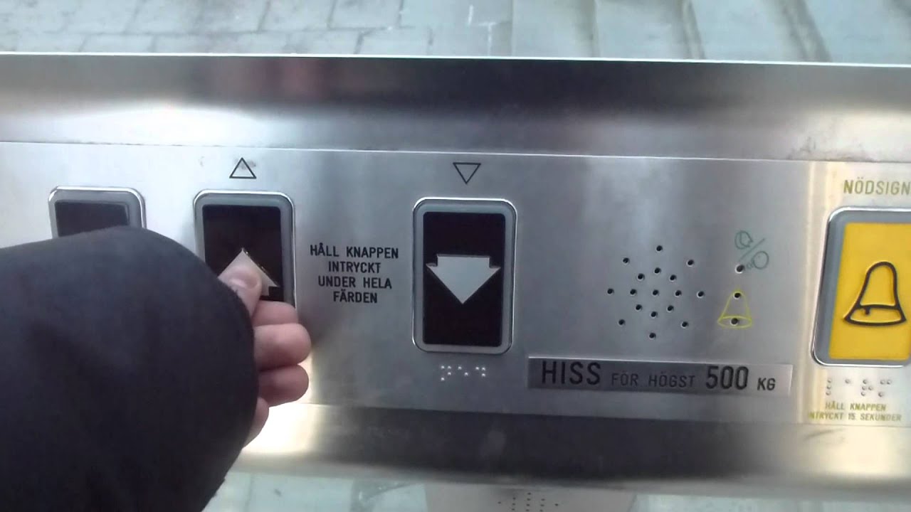 Aritco Hydraulic Platform Elevator @ Liljevalsch Konsthall, Stockholm, Sweden!