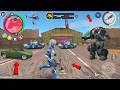 Rope Hero Vice Town Rope Hero Fight U S Army Tank Three Army Tank Destroy Android Gameplay HD