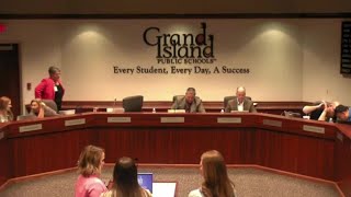 Presentation to Grand Island school board on math