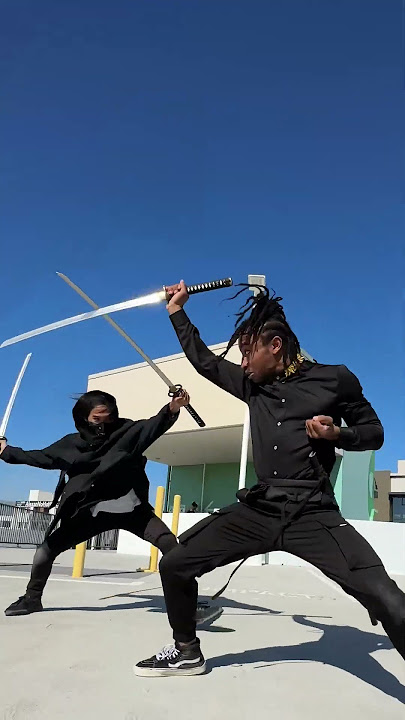 Fight Like Anime!｜Sword Fight Practice｜Toru x Fik-Shun Part 5