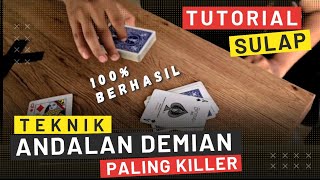 TUTORIAL Trick Sulap Andalan Demian, PALING KILLER!!!