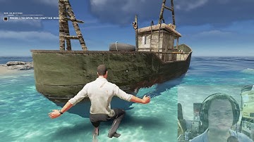 Review Stranded Deep Experimenteller Patch 0.49.00 Neuer / New Third Person mode