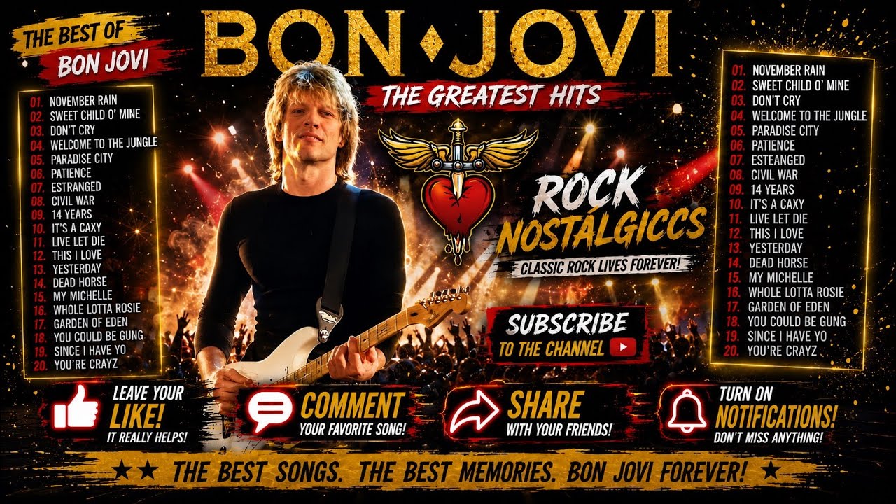 BON JOVI, FOR TRUE ROCK FANS! 🤘 - YouTube