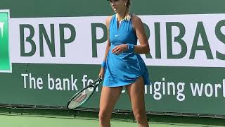 Katie Boulter vs Camila Giorgi 107 Sexy British Women's Tennis Practice Indian Wells 2024 #WTA