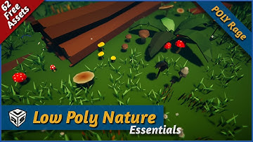 Low Poly Nature: Essentials - Asset Pack (Unity URP Trailer)