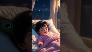 Krishna Good night status ✨️✨️ #krishna #goodnight #ai #status #shorts #cute #viral #lyricsvideo