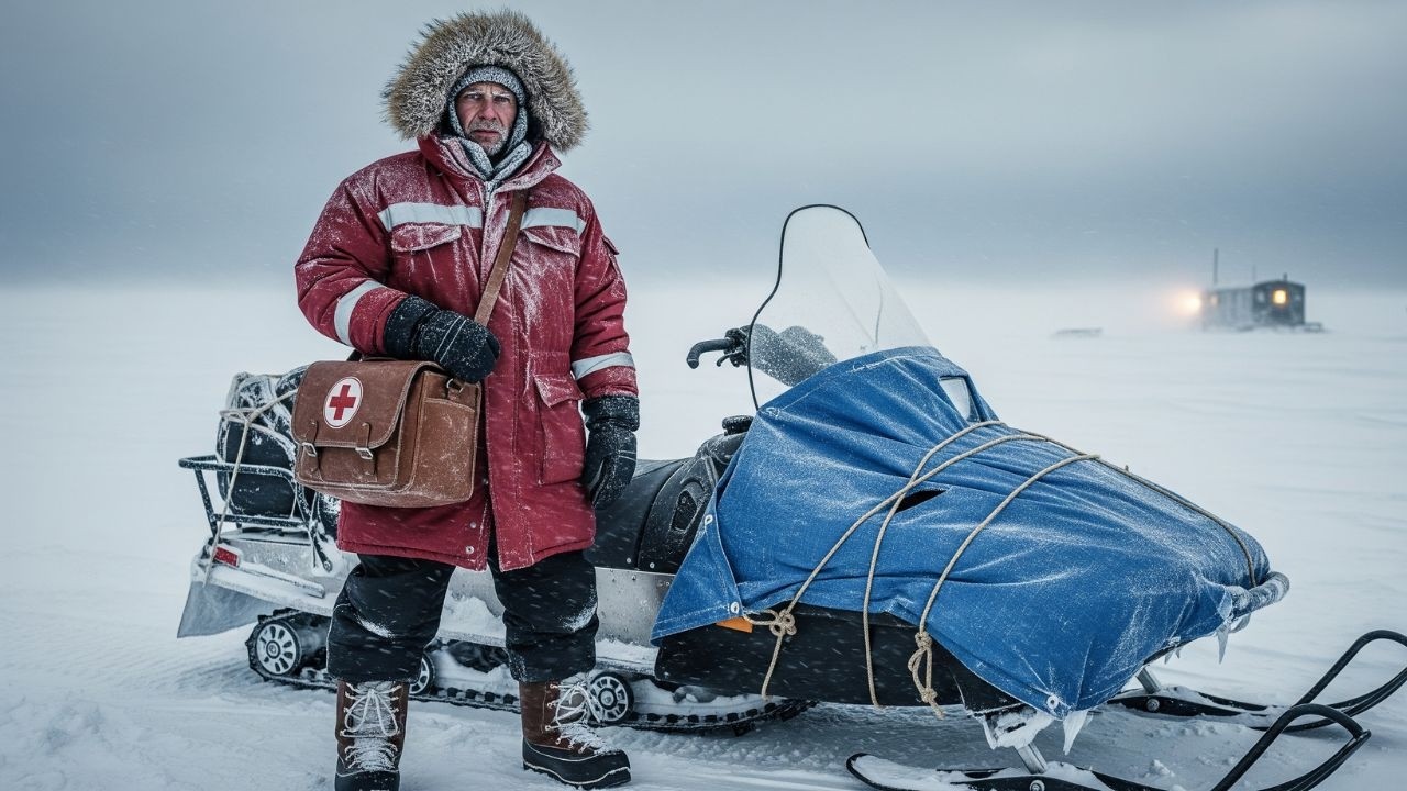 The Only Supply Route Keeping a Frozen Village Alive