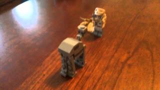 Lego Star Wars The Giant Olaf And Standing People