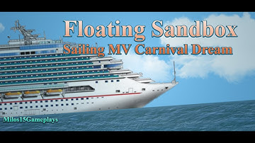 Floating Sandbox Sailing MV Carnival Dream