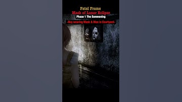 Fatal Frame: Mask of the Lunar Eclipse (Shorts Video) ~ Boy Wearing Mask