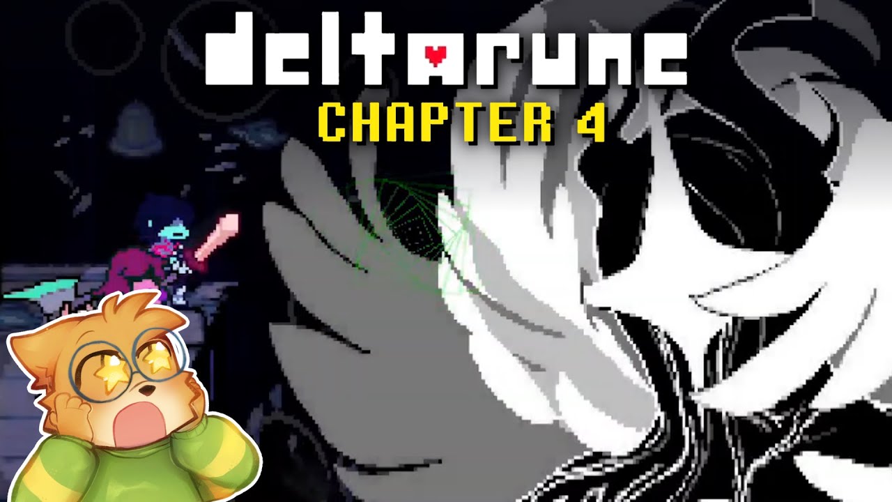 Deltarune Chapter 4 ENDING Blind Reaction - YouTube