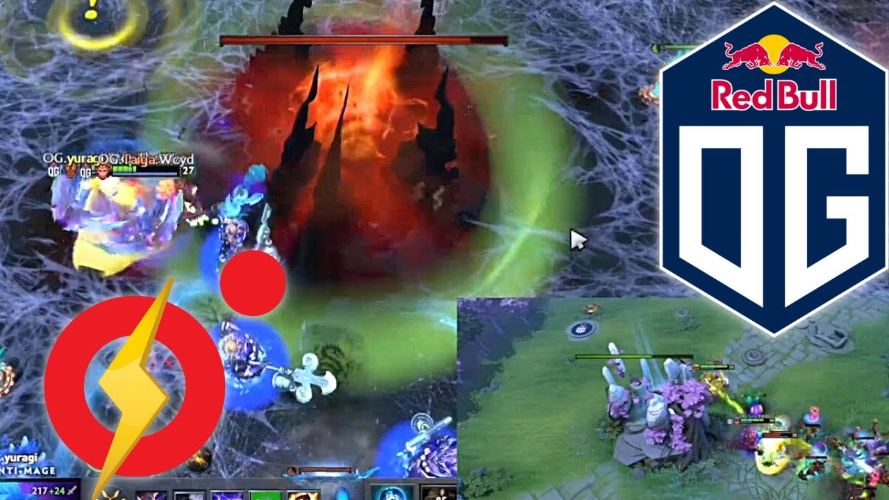 OG vs Ooredoo Thunders - 78 min Mega Creep Comeback Game ended with Base Race