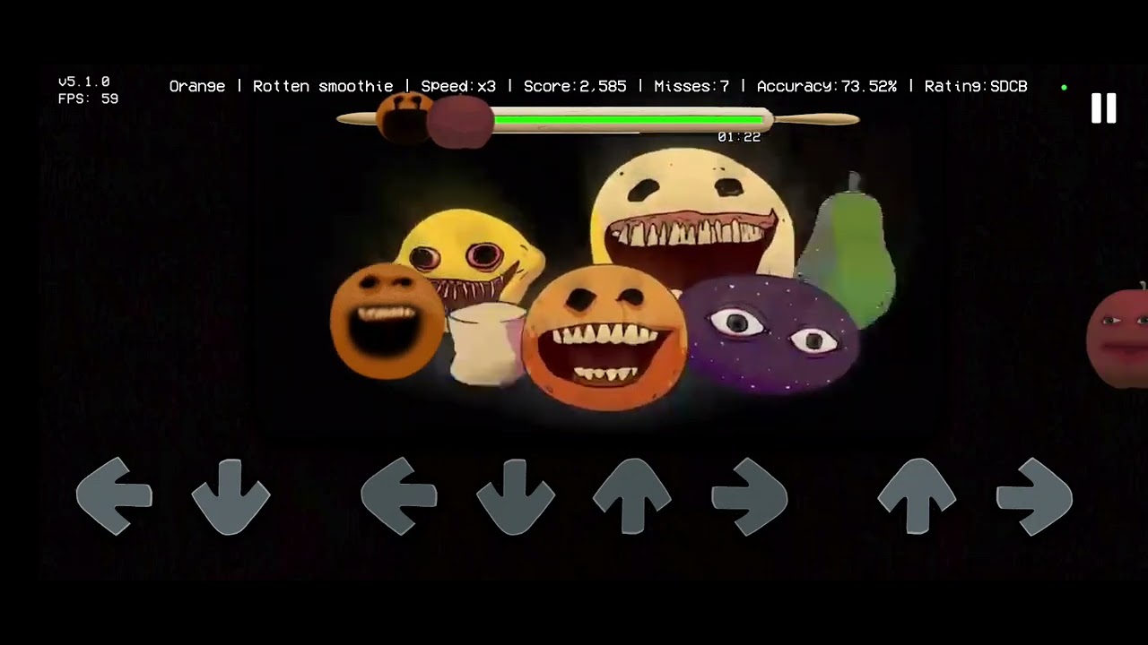 rotten smoothie fnf - YouTube