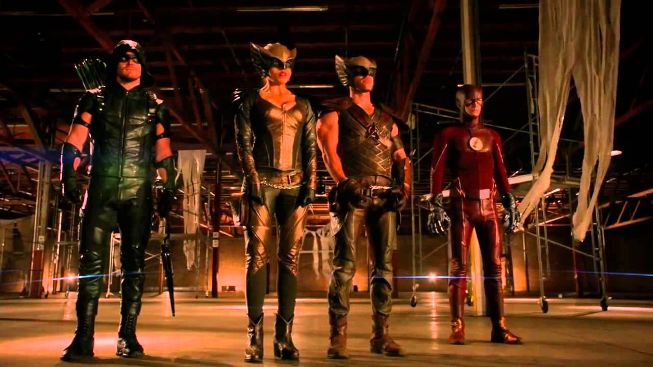 Team Arrow & Flash & Hawkgirl & Hawkman vs Vandal Savage YouTube