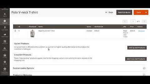 Configure Related and Upsell products - Magento 2