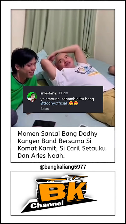 Momen Santai Dodhy Kangen Band Bersama Tim Melengkung Band #shortvideo #dodhykangenband #sikomat