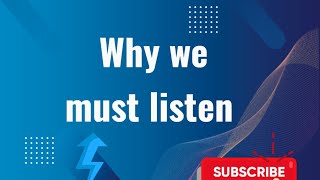 Why we need to listen to English//Unlock the Secrets of English with Powerful Listening Skills.