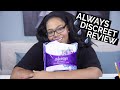 Always Discreet Pads Review