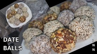 Date balls - Energy balls - Date and nuts energy balls