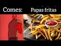 Mr Increíble Afortunado:Comes (especial) 10 suscriptores 