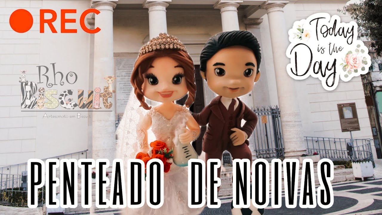 PENTEADO  DE NOIVAS PASSO A PASSO. 