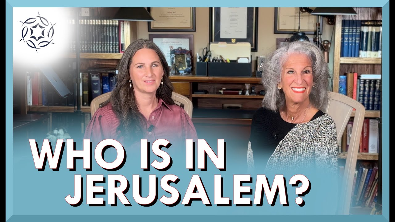 Who do we find in the Old City on a recent trip to Israel?