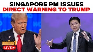 LIVE | Singapore ENDS Trade With U.S. Amid Tariffs War PM Wong Issues New Dare For Trump