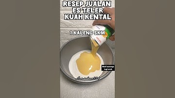 Thumbnail of Resep Membuat Kuah Es Teler Sultan #idejualan #esteler #minumankekinian #shorts #resep #aamsalman354