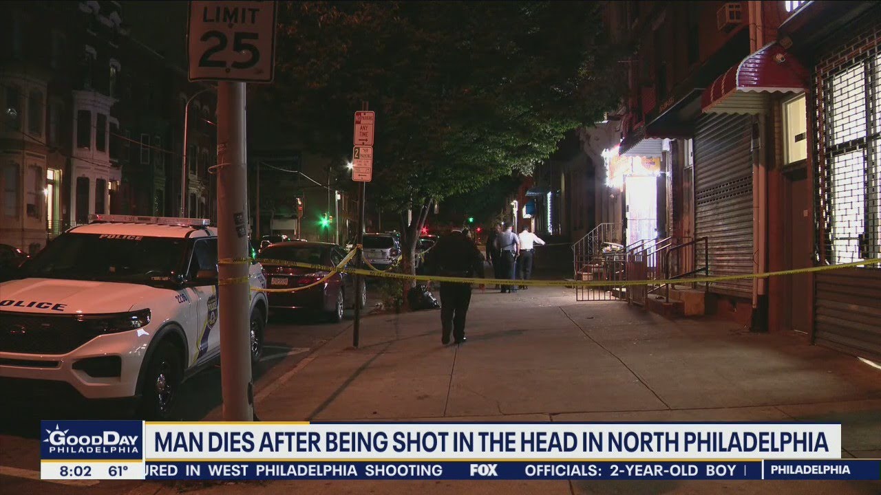 Man dies after being shot in the head in North Philadelphia - YouTube