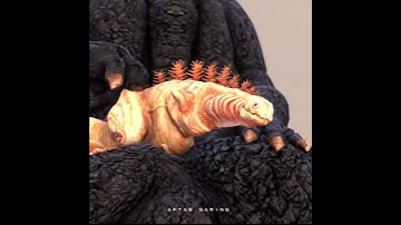 Godzilla vs Kong vs T-rex vs Shin Godzilla #shorts