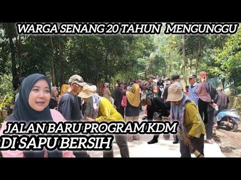 It's causing a stir!! Kang Dedi Mulyadi was asked to come by the residents of Margasari village.