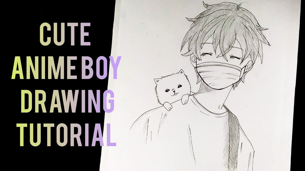 Cute Anime Boy Drawing For Beginners 