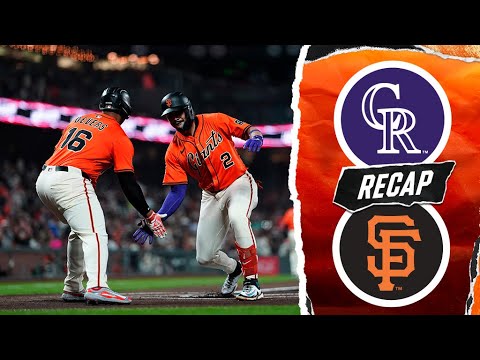 Rockies vs. Giants Game Highlights (9/26/25) | MLB Highlights