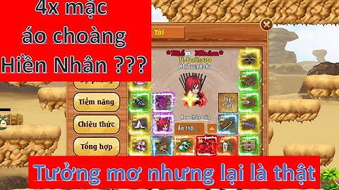 Làng Lá phiêu lưu ký ll Lên áo choàng Hiền Nhân chỉ số Khủng cho 4x - Sự Kiện Noel Làng Lá