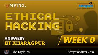 Ethical Hacking Week 0 || NPTEL ANSWERS 2026 || IIT Kharagpur