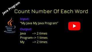 3 Best approach to count number of each word in string | Java Interview