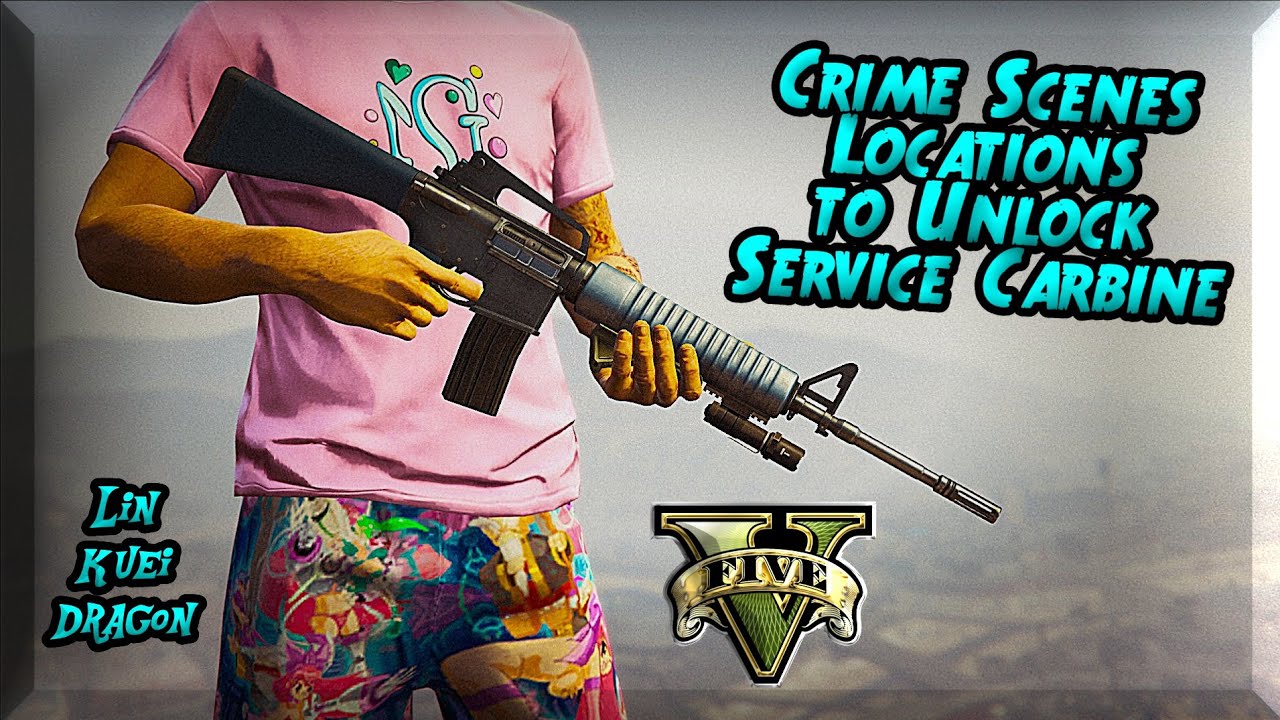 GTA V | Service Carbine and Crime Scenes Tutorial