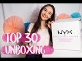 UNBOXING TOP30 NYX FACE AWARDS RUSSIA 2017 - GLITTER SWEETER