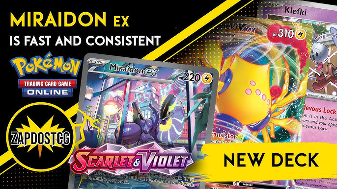 Pokemon Trading Card Game: Miraidon ex and Regieleki ex VMAX Battle Deck