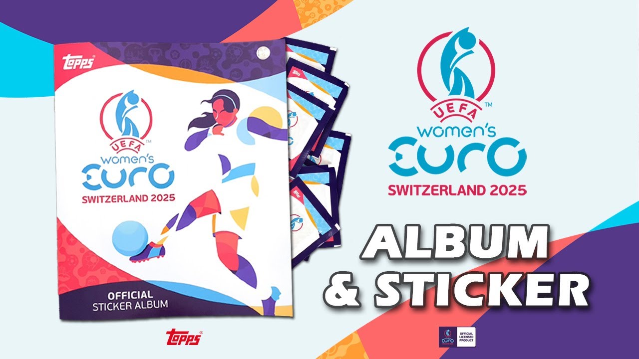 TOPPS UEFA Women's Euro 2025 Sticker - ALBUM & STICKER