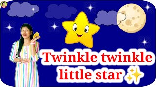 Day 6 Twinkle twinkle little star ✨ #kidsrhymes @StudyWithMona-zo6qq #kindergartenlearningvideos