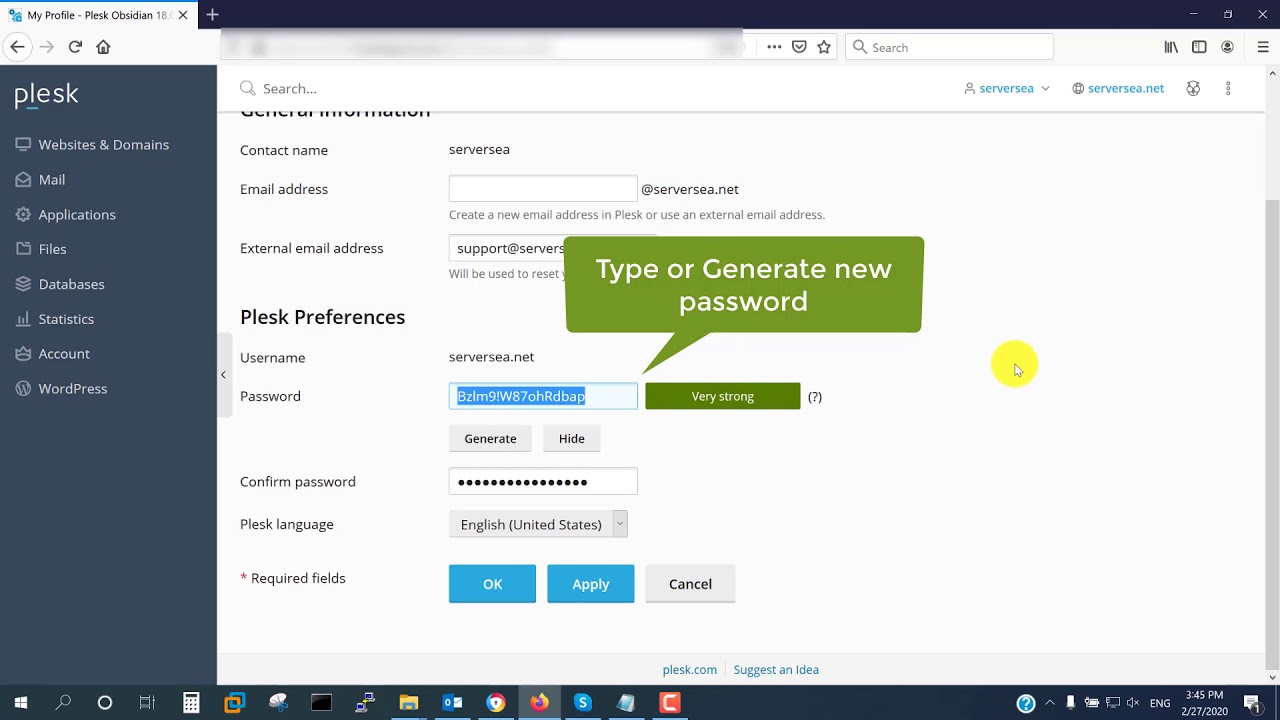 Plesk Change Admin Password Command Line Plesk Change Admin Password Command Line