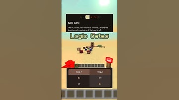 Logic Gates #minecraft #redstone #electronic #logicgates #shorts